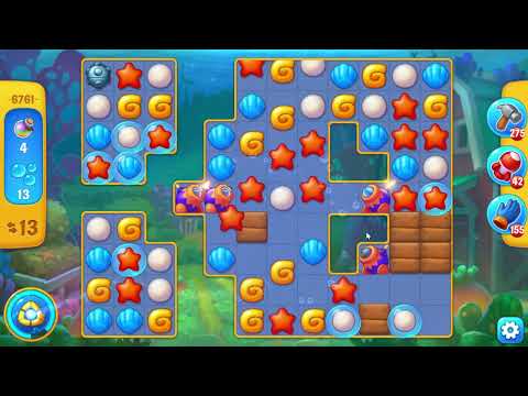 Fishdom 6761 Level - 22 moves - NO BooSTERS