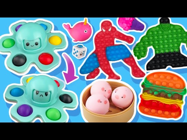 Vídeo relacionado con 28 Pop It Fidget Toy con Llaveros de Animales, Regalos Cumpleaños Niños Colegio | Detalles Cumpleaños Niños,Divertidos Fidget Juguete Llavero para Fiestas Infantiles