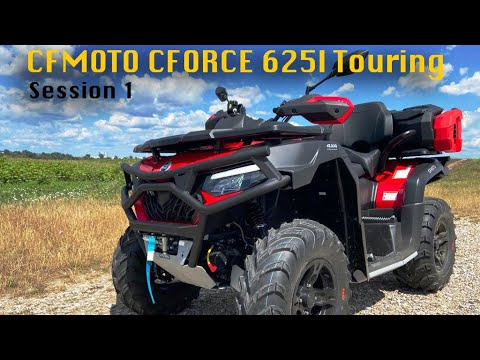 ADV Action: CFMOTO CFORCE 625L Session 1 - SLO Schengen cross border