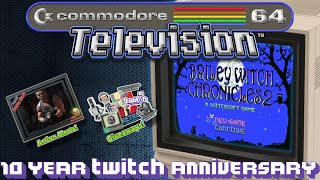 ⭐️𝐂𝟔𝟒 𝐓𝐄𝐋𝐄𝐕𝐈𝐒𝐈𝐎𝐍⭐10 Year Twitch Anniversary!  Briley Witch 2 │Giveaways!│New Channel Point Rewards!