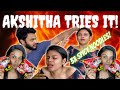 Akshitha Ashok Tries It 3X Spicy Noodles Akshitha Ashok Avinash Ashok Abhishek Ashok