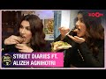 Street Diaries ft. Alizeh Agnihotri | Alizeh eats Panipuri & Bhel, talks about Salman Khan's diet