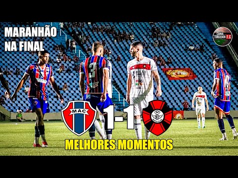 Maranhão 1 x 1 Moto Club - Melhores Momentos - COMPLETO - Maranhense 2024