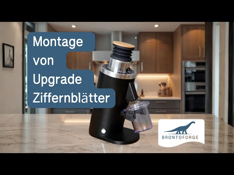 Montageanleitung BrontoForge Ziffernblätter für DF54 / DF64 Mühlen (Dial-In)