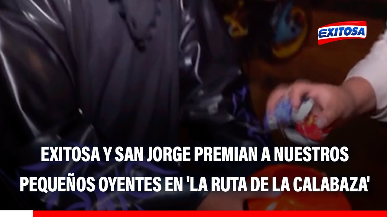 🔴🔵 Exitosa y San Jorge premian a nuestros pequeños oyentes en 'la Ruta de la Calabaza'