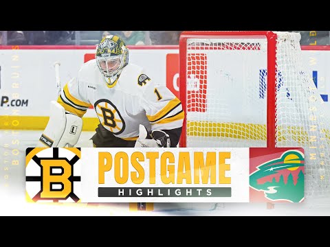 CONDENSED GAME: Boston Bruins vs. Minnesota Wild - 12/14/2025