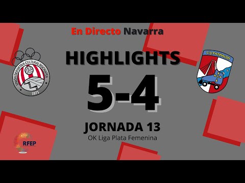 Highlights UDC Rochapea 5 - 4 Nacho y Teja Elec Patinalon // OK Liga Plata Femenina -22/23