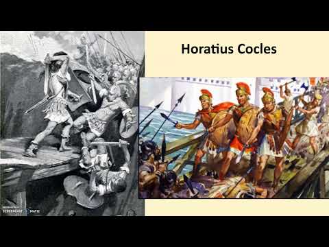 Roman History: Horatius Cocles (In English)