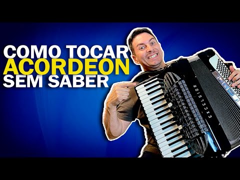 Como Tocar o Acordeon Sem Saber Tocar: Aula de Acordeon Fácil para Iniciantes!