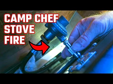 Our Camp Chef Stove Shot Flames Up The Wall: I Made A Huge Mistake