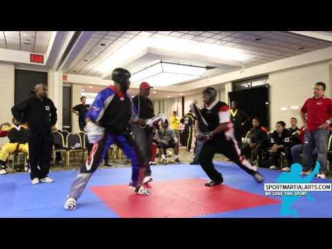 Avery Plowden vs Sam Simeon - Men's Sparring - NA International Champs 2014