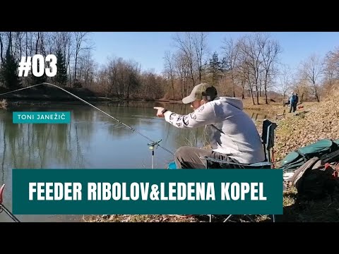 ZIMSKI FEEDER RIBOLOV&LEDENA KOPEL (RIBNIKI SAVA) #3 (winter feeder fishing-pond Sava&ice bath)