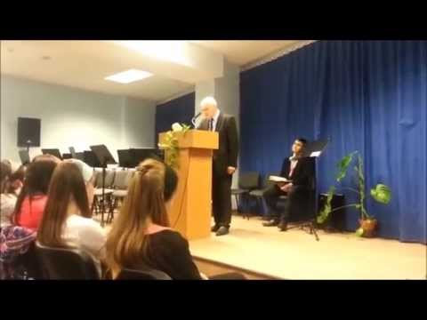 Pastor Lazar Mircea in biserica Penticostala Harul din Madrid.29.03.2015