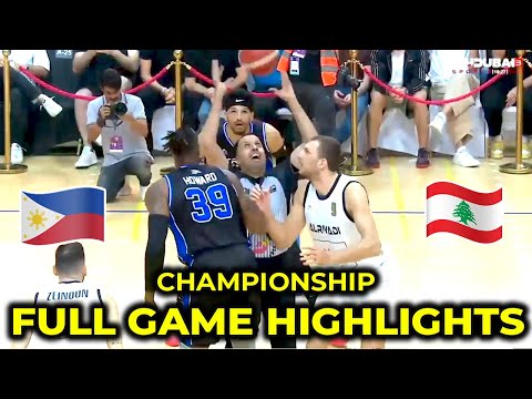 Championship Game | Strong Group PH vs Al Riyadi Lebanon Full Game Highlights