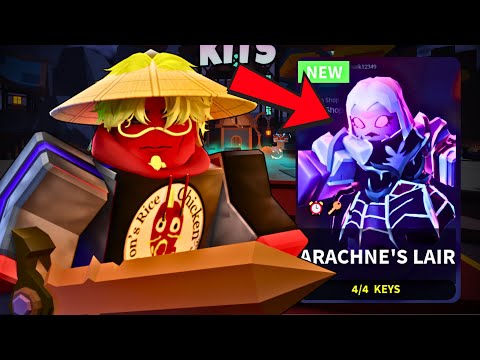 How to BEAT the ARACHNE'S LAIR Solo & First Attempt! (Roblox Bedwars)