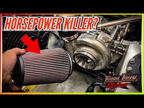 HUGE HP Loss from Air Filter?  Procharged LS / Back to back Dyno Test!