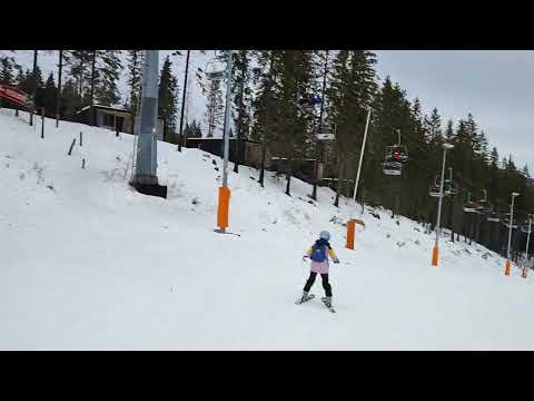 Jasna Slovakia ski, blue slope 13