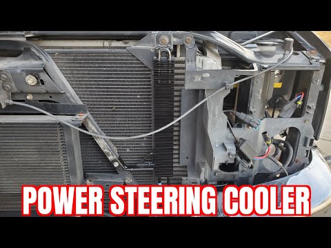 2005 GMC Sierra 2500HD - Power Steering Cooler Install