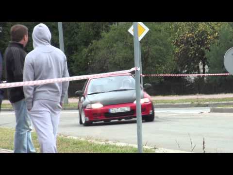 Kaniewska Iwona / Baja Grzegorz - Honda Civic - KJS XV Rajd Mielecki 06-09-2015 Mielec