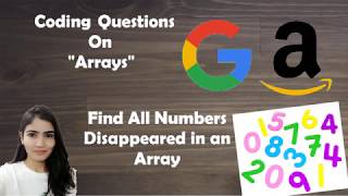 Download the video "Leetcode 448. Find All Numbers Disappeared in an Array [ Solution + Code Explained]"