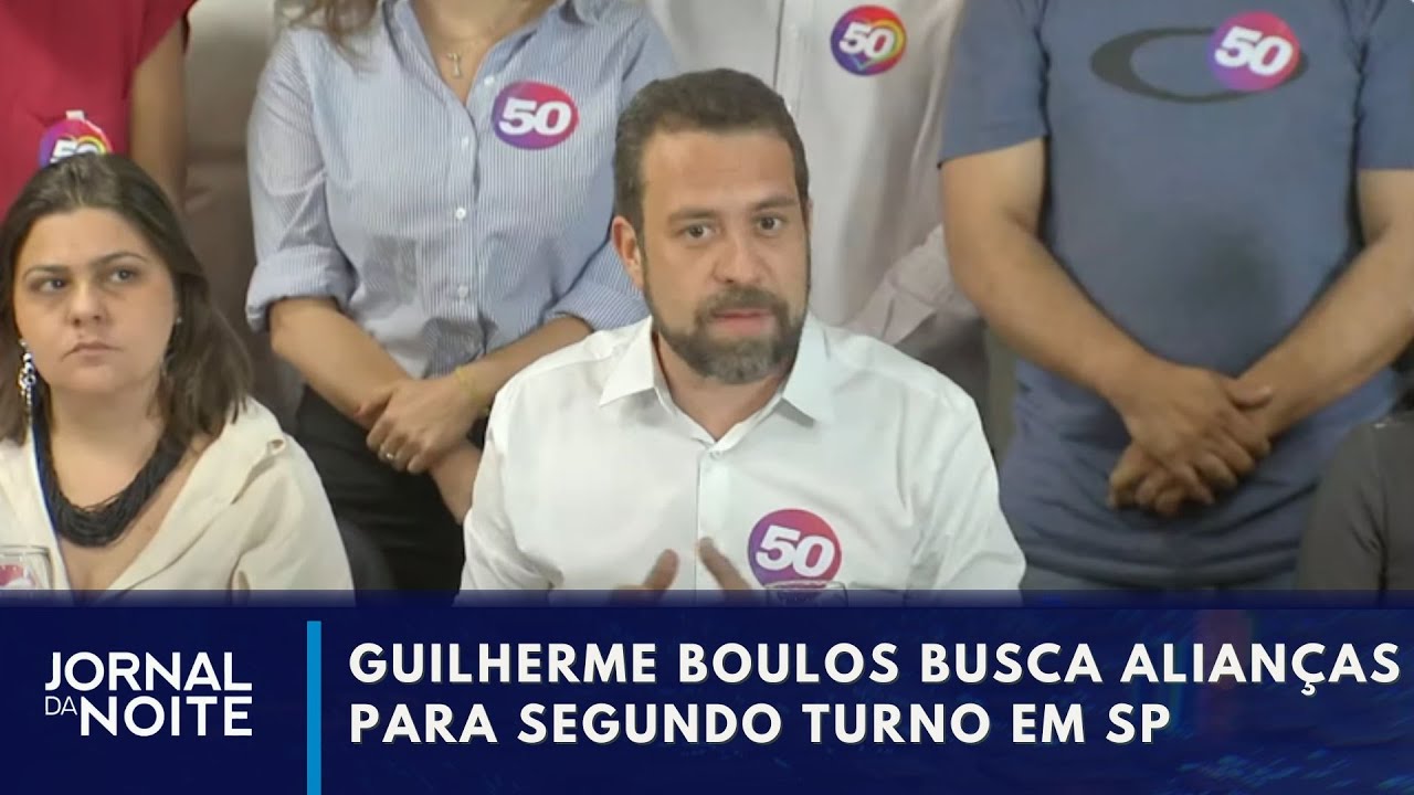 Guilherme Boulos pensa em estratégias para o segundo turno | Jornal da Noite