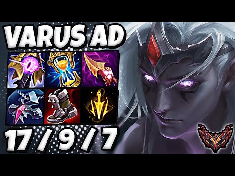 Varus vs Samira [ ADC ] Lol Korea Grandmaster Patch 12.17 ✅
