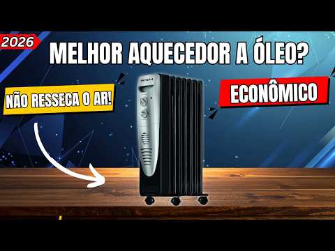 O MELHOR Aquecedor a Óleo de 2026? Mondial A-06 VALE a PENA?