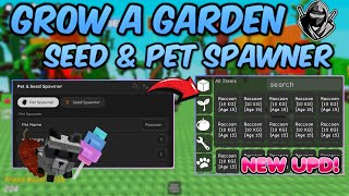 [NEW!👩‍🌾] GROW A GARDEN SEED & PET SPAWNER SCRIPT! 🪴| 📜 Cosmetic Update | KEYLESS | PASTBIN