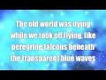 Sky Sailing ~ Explorers - Lyrics on Screen 