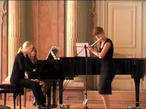 Enescu, Cantabile e Presto, Elisabeth Wentland, Querflöte - www.austrian-master-classes.com