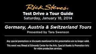 Test Drive a Tour Guide: Germany, Austria and Switzerland