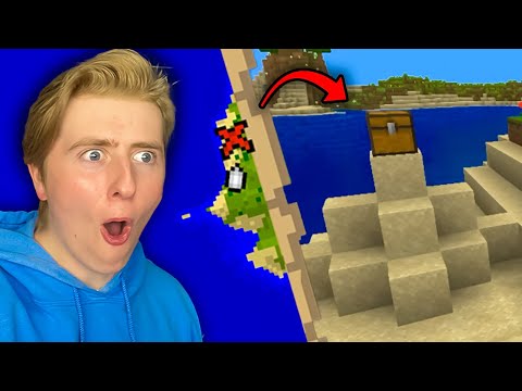 I Found The EASIEST Buried Treasure Map In Minecraft (Part 12)