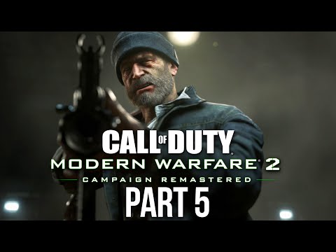 CALL OF DUTY MODERN WARFARE 2 REMASTERED Gameplay Walkthrough Part 5 - THE GULAG