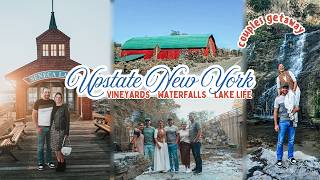 Falling For UPSTATE NEW YORK: vineyards, lakes, Watkins Glen State Park | A couples trip travel vlog