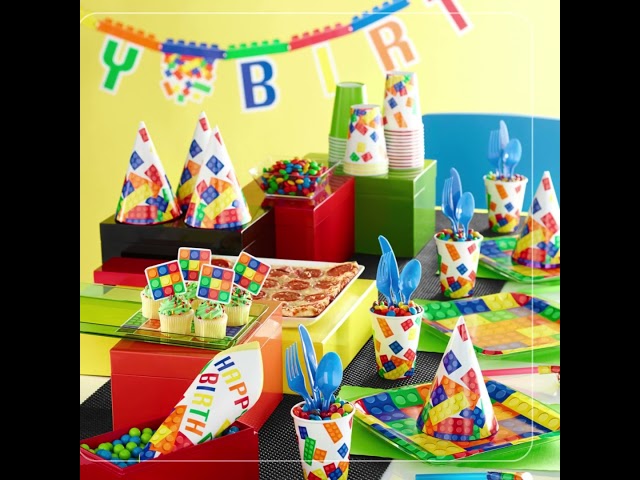 Vídeo relacionado con 80 piezas de juego de vajilla de fiesta salvia y gingham, juego de platos y vasos de gingham para fiesta de té, cumpleaños, bodas, baby shower, decoración, aniversario