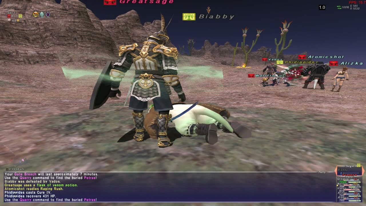 FFXI 60 Cap Ballista 10-17-21 MM