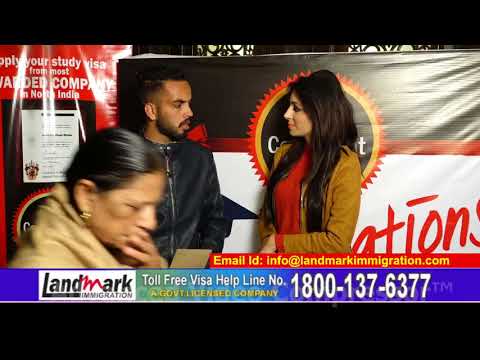 Testimonial of MR. JASPREET SINGH - LANDMARK IMMIGRATION CONSULTANT