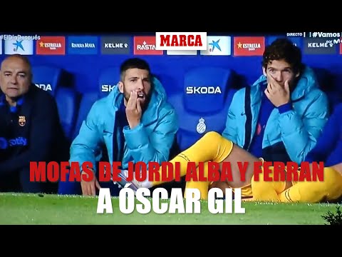 Las mofas de Jordi Alba y Ferran Torres a Óscar Gil: "Acomplejados", "Vaya año"... I MARCA