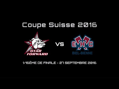 Coupe Suisse 2016/17 Star Forward vs EHC Biel/Bienne