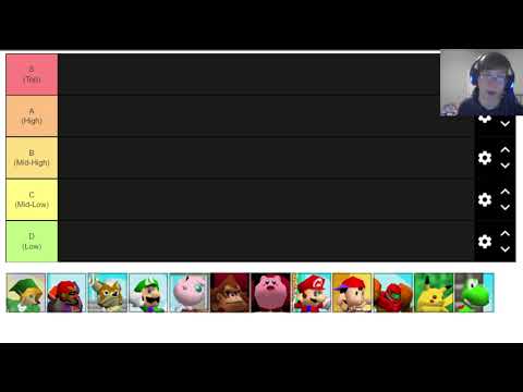 Annual Smash 64 Tier List (Dec. 31, 2022)