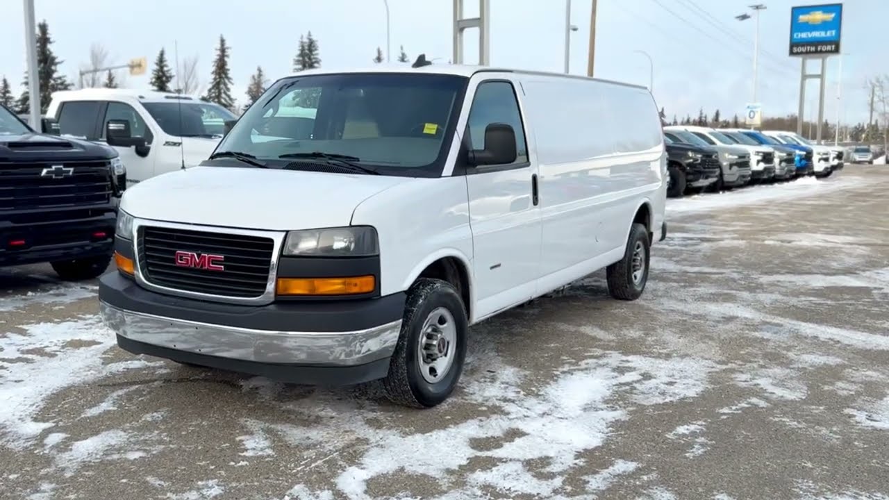 2021 GMC Savana Cargo Van 3500 EXTENDED CARGO ...