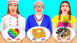 Me vs Grandma Cooking Challenge | Funny Food Recipes by BaRaDa Challenge