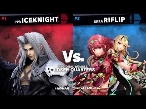Regional Rumble Top 8 Losers Quarters: PPA|IceKnight (Greninja, Sephiroth) VS SKRA|Riflip