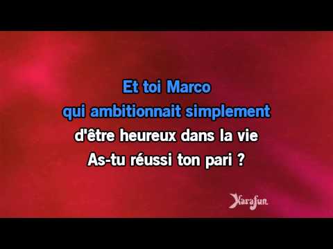 Karaoké Place des grands hommes - Patrick Bruel *