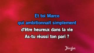 Karaoké Place des grands hommes - Patrick Bruel *