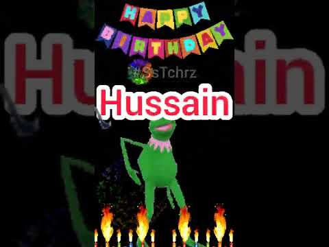 Hussain | Happy Birthday | Happy Birthday WhatsApp Status with Name | HBD | Song | Wishes(3)