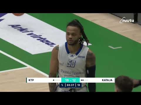 Jordan Giles Full Game Film KTP 77 vs Kataja 70  Finland Korisliiga 04-02-2023