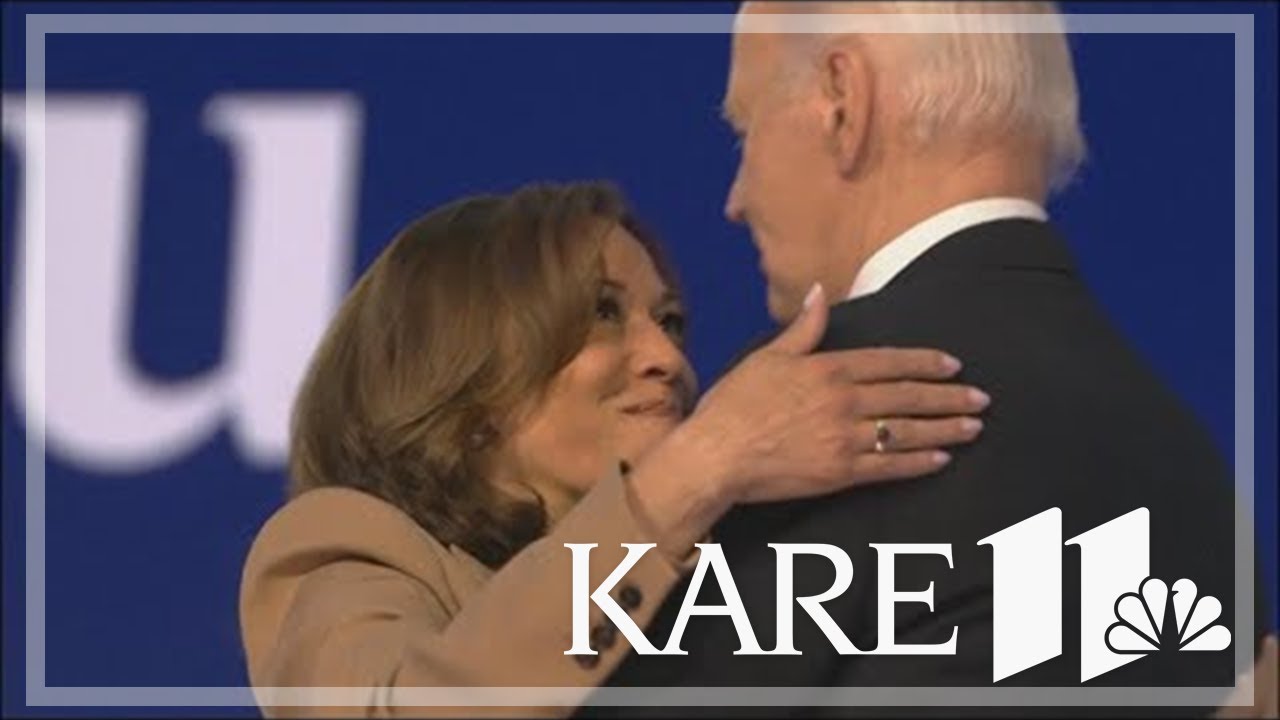 President Biden gets rousing ovation