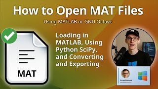 MAT Files: How to Open & Use MATLAB Matrix Data Files