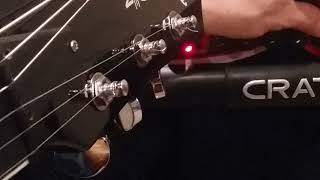 Video thumbnail for Crate fxt120 by Adam's guitars